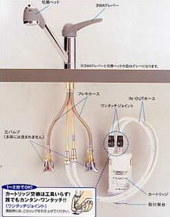 クリンスイ U-F703・アンダーシンク型浄水器