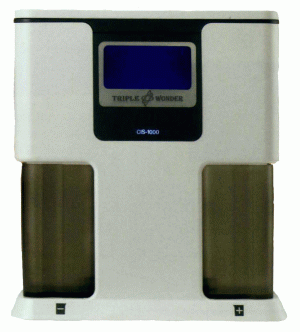 重曹電解洗浄液生成器（強電解洗浄水生成器）トリプルワンダー　CIS-1000本体写真